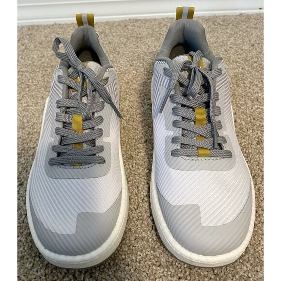 NWOT Velaasa Raptor Grey and Gold Weightlifting Workout Shoes Women's 7.5 - Picture 2 of 8